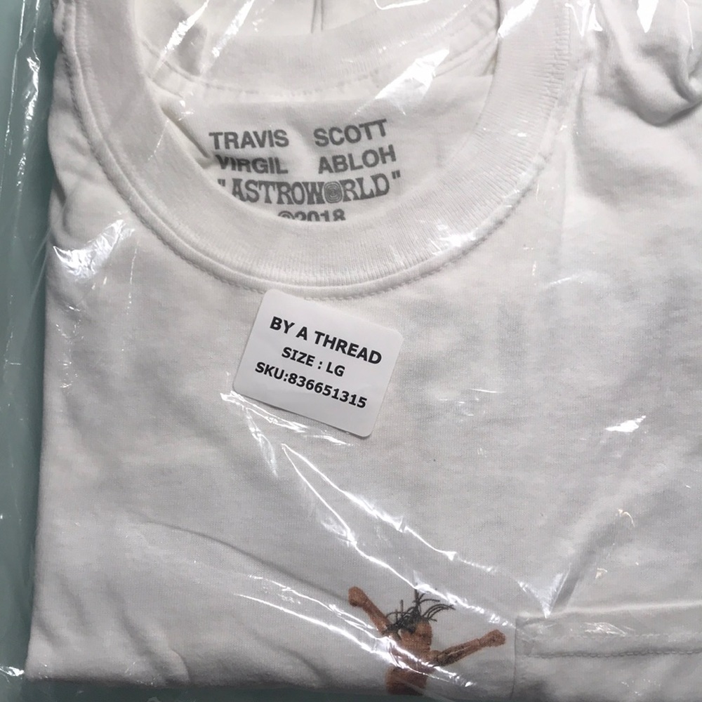 Travis Scott Virgil Abloh ‘Hanging By a Thread’